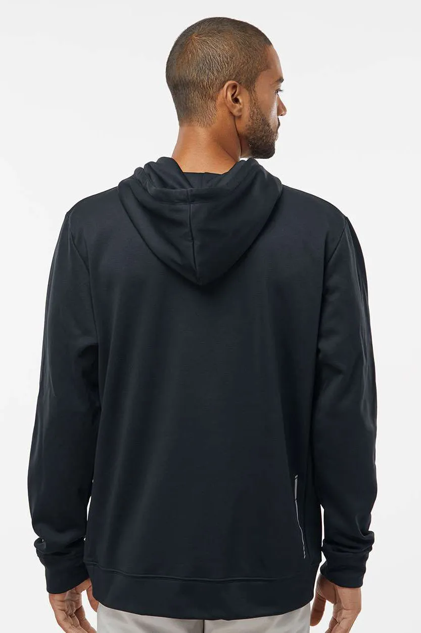 Oakley Mens Team Issue Hydrolix Hooded Sweatshirt Hoodie w/ Pouch Pocket - Blackout