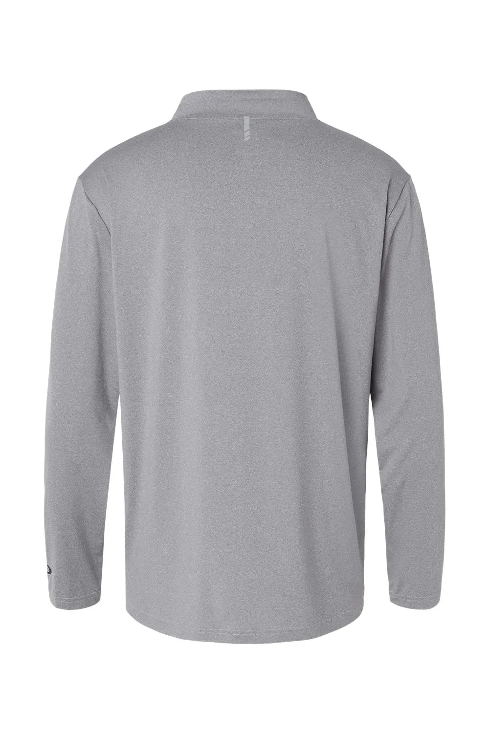 Oakley Mens Team Issue Podium 1/4 Zip Sweatshirt - Heather Granite Grey