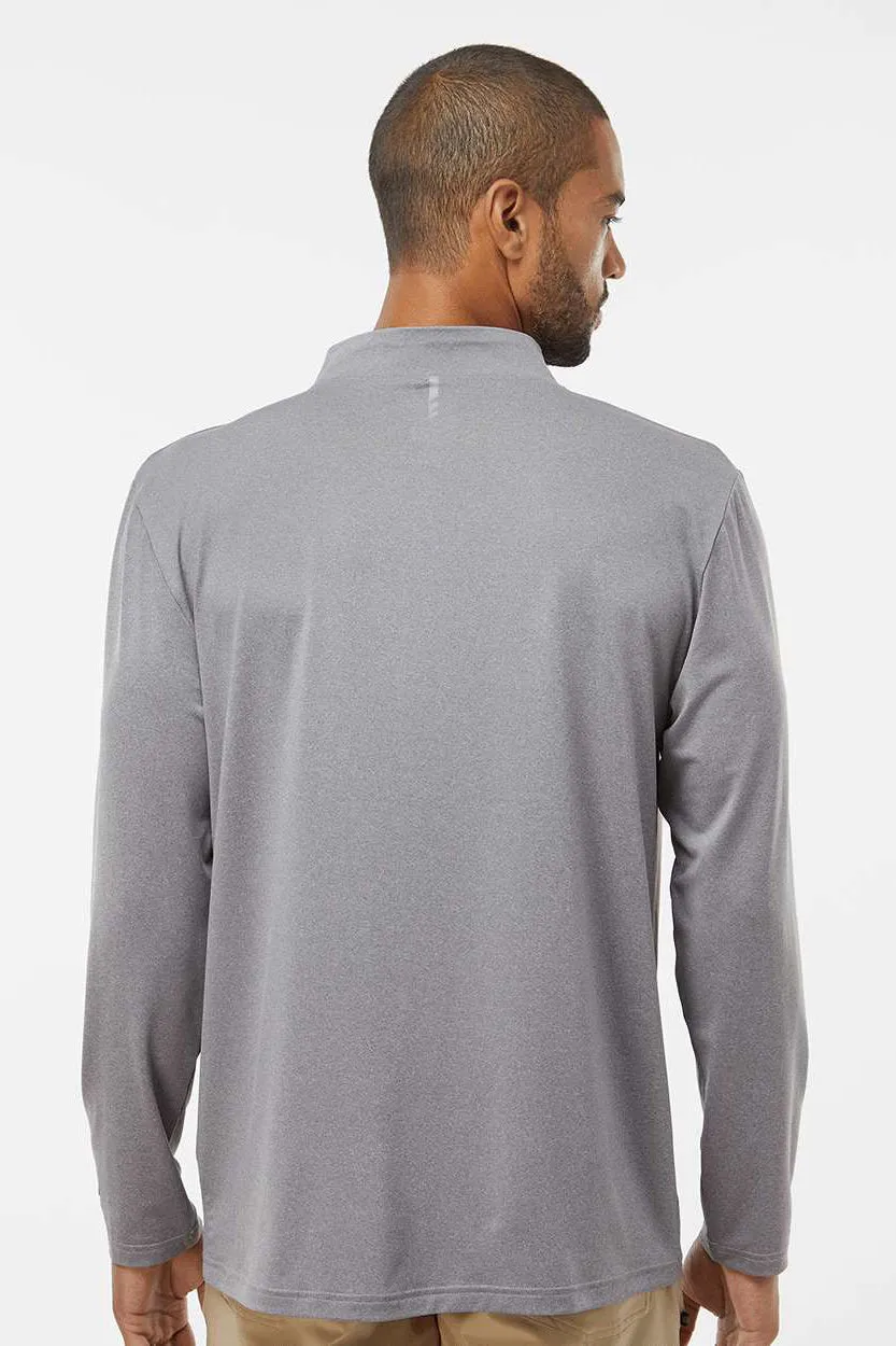 Oakley Mens Team Issue Podium 1/4 Zip Sweatshirt - Heather Granite Grey