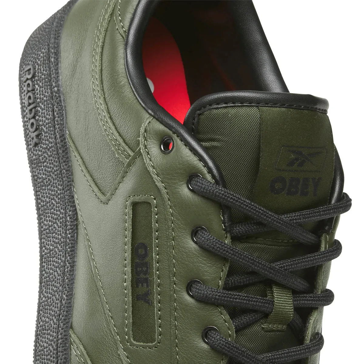   OBEY Club C 85 'Green Black Red'