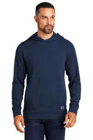 Ogio Mens Luuma Hooded Sweatshirt Hoodie w/ Pockets - River Navy Blue