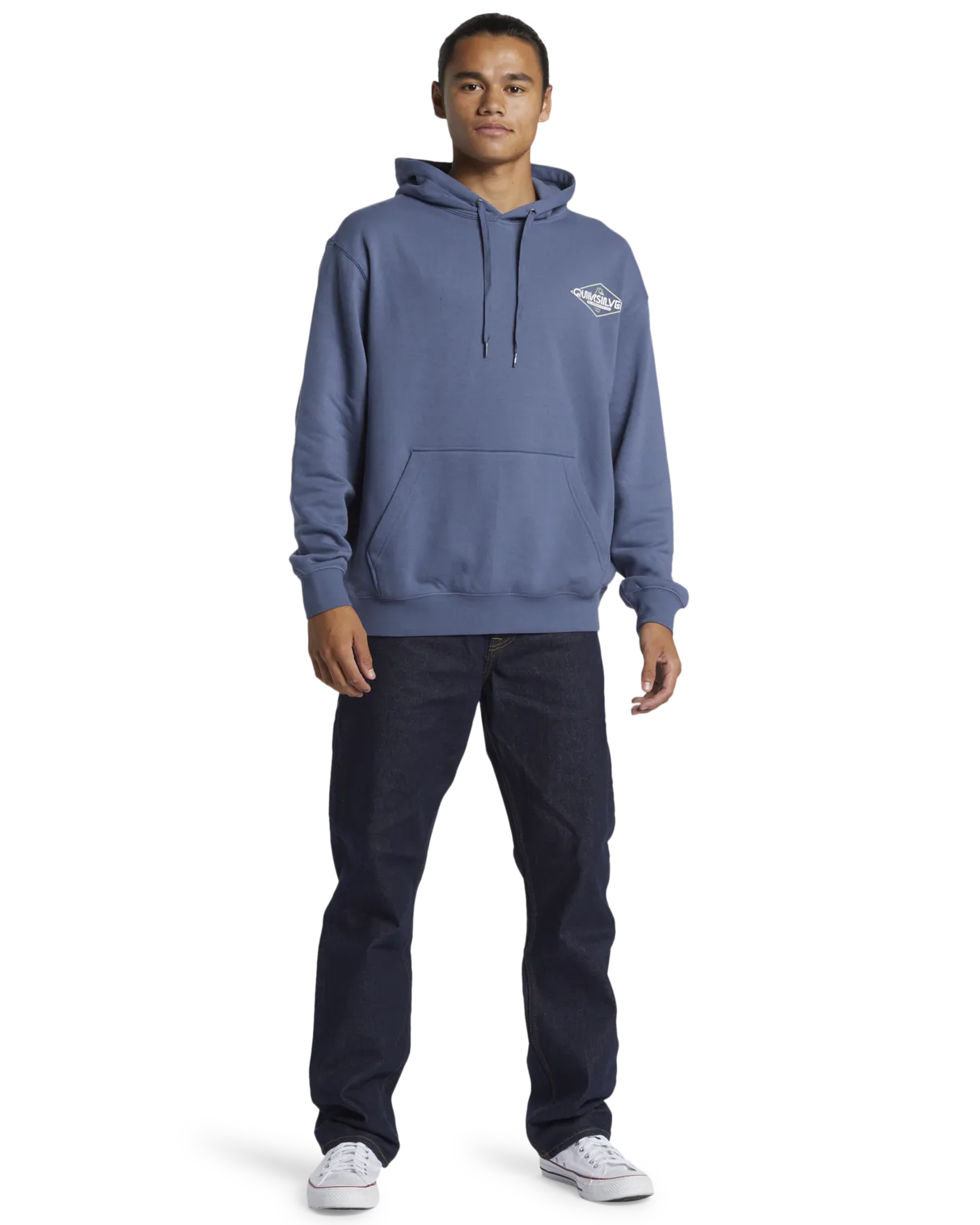 Omni Sign Hoodie in Vintage Indigo