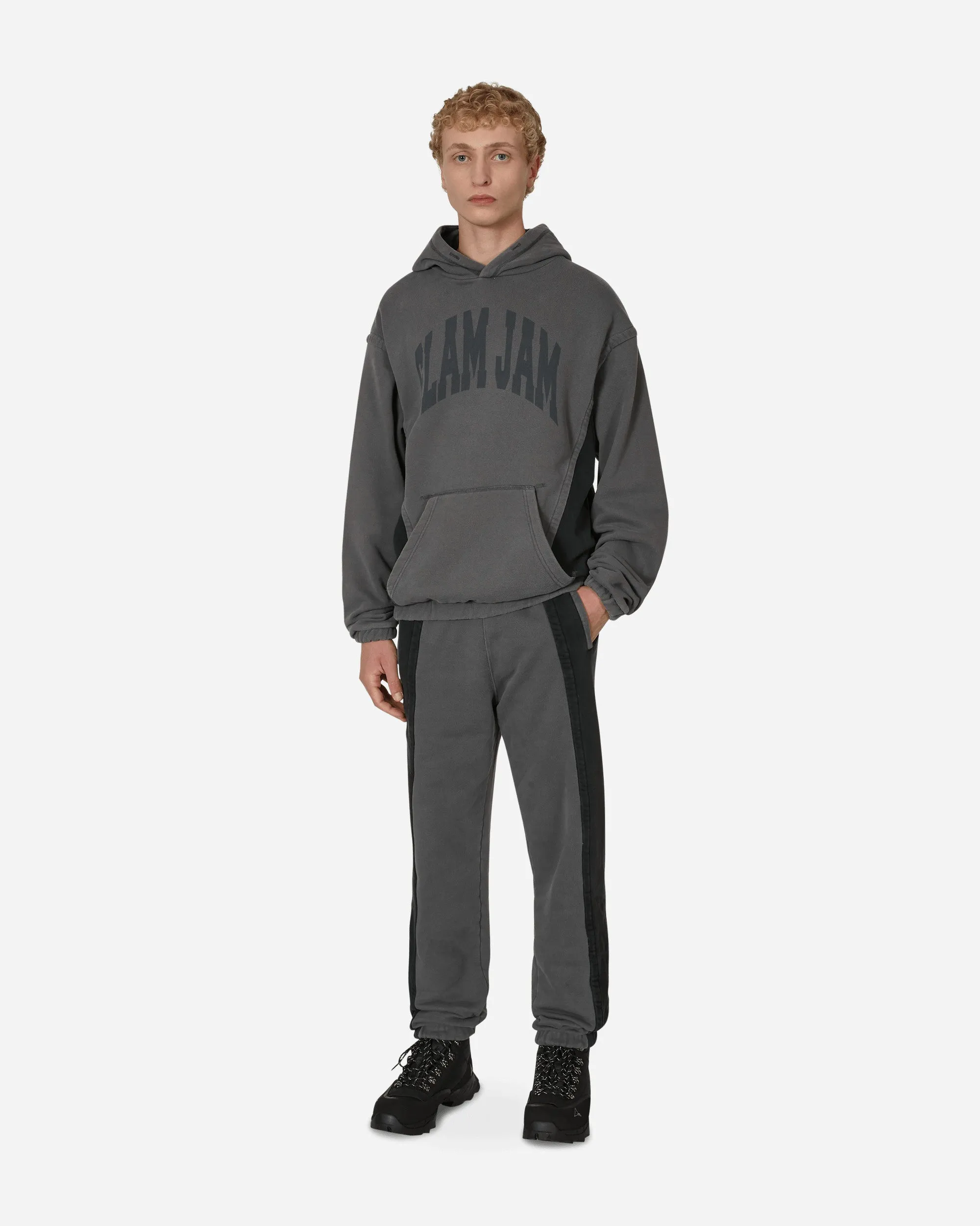 Panel Sweatpants Grey / Black