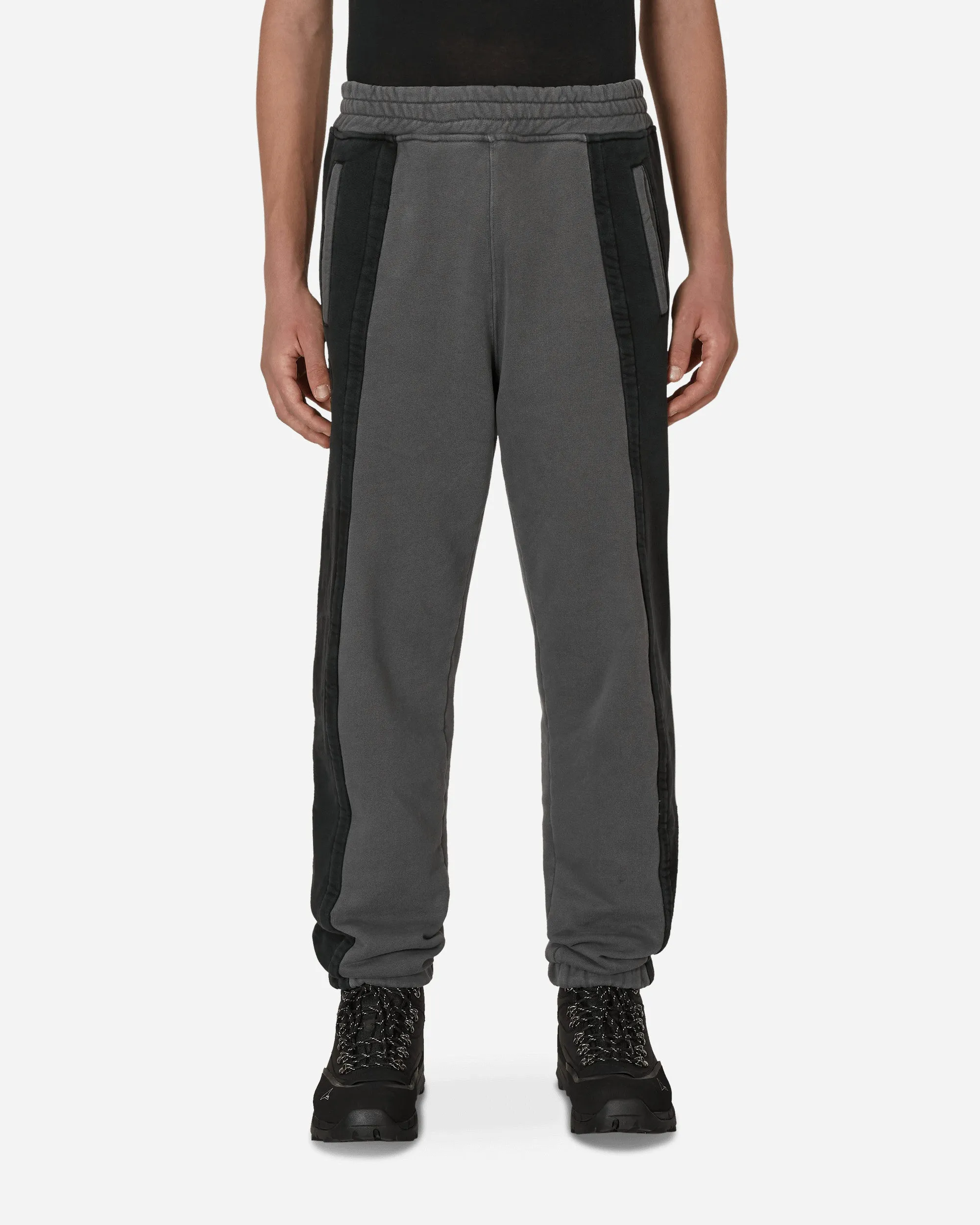 Panel Sweatpants Grey / Black