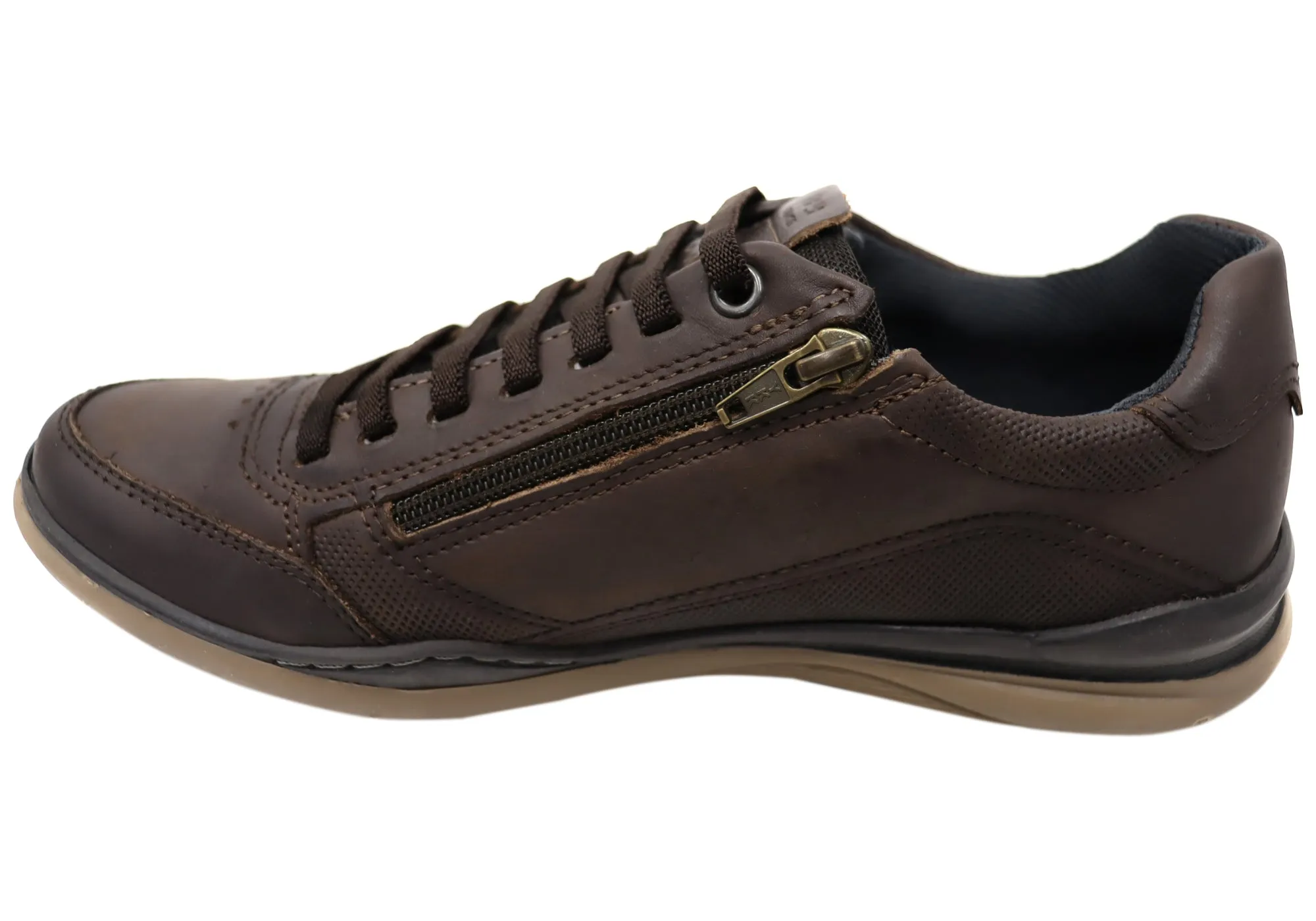 Pegada Advence Mens Leather Slip On Casual Shoes Made In Brazil Pegada Shoes