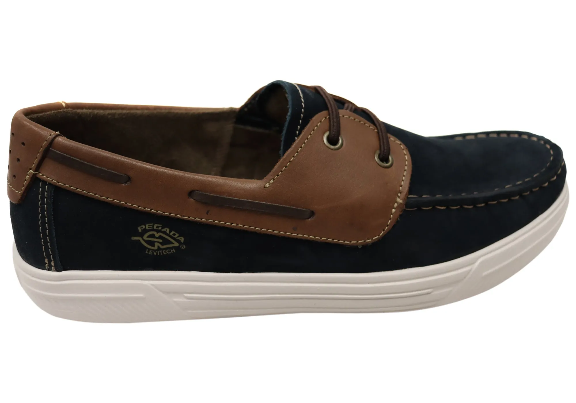Pegada Wright Mens Comfortable Leather Casual Shoes Made In Brazil Pegada Shoes