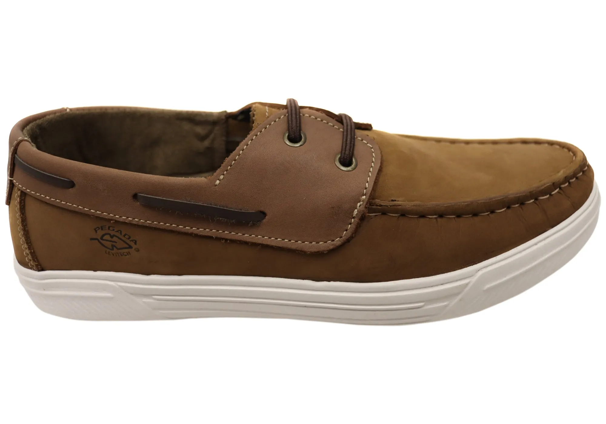 Pegada Wright Mens Comfortable Leather Casual Shoes Made In Brazil Pegada Shoes