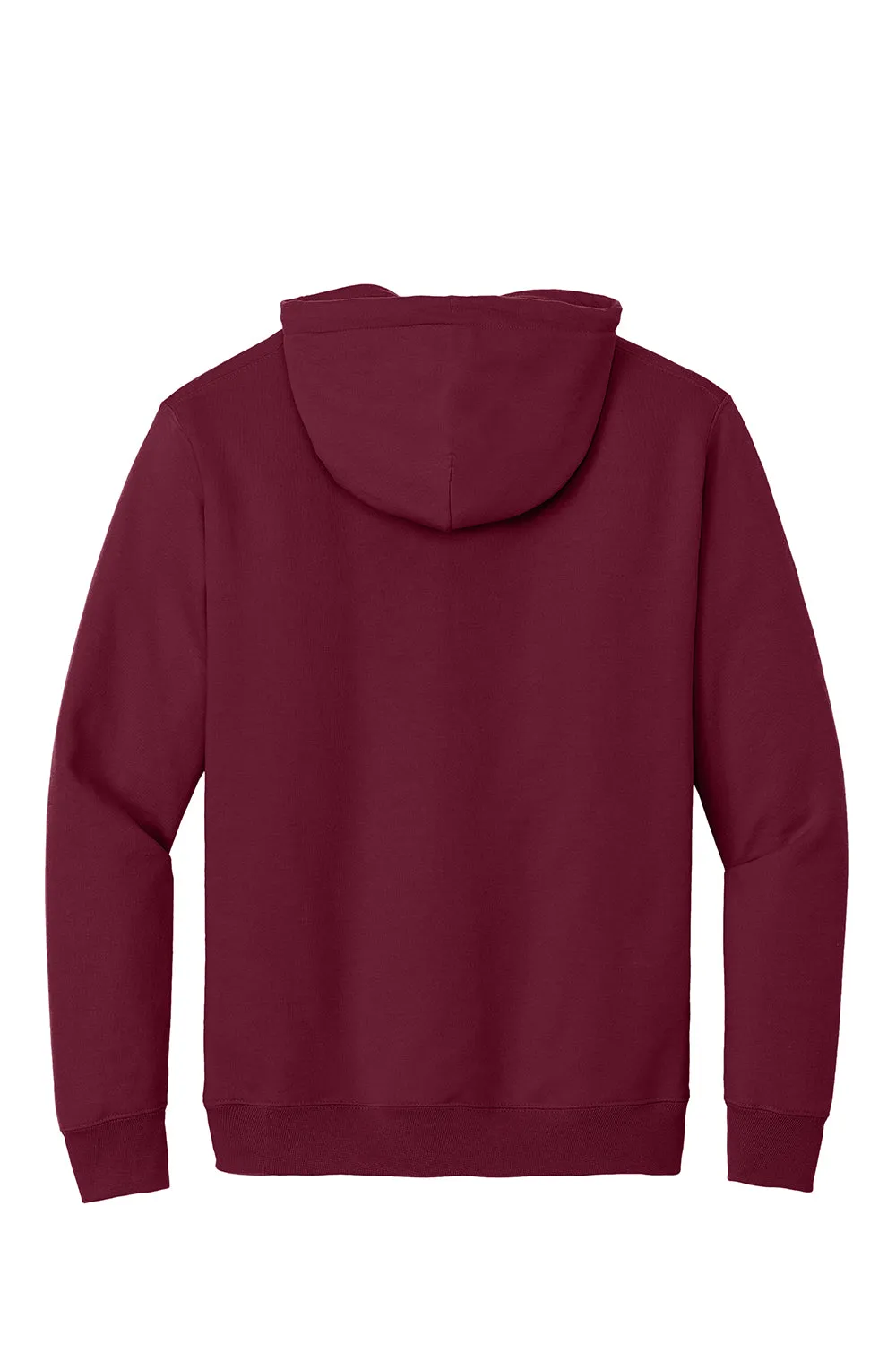 Port & Company Mens Essential Pill Resistant Fleece Hooded Sweatshirt Hoodie w/ Pouch Pocket - Cardinal Red