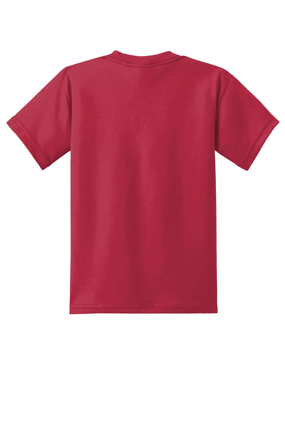 Port & Company Youth Core Short Sleeve Crewneck T-Shirt - Red