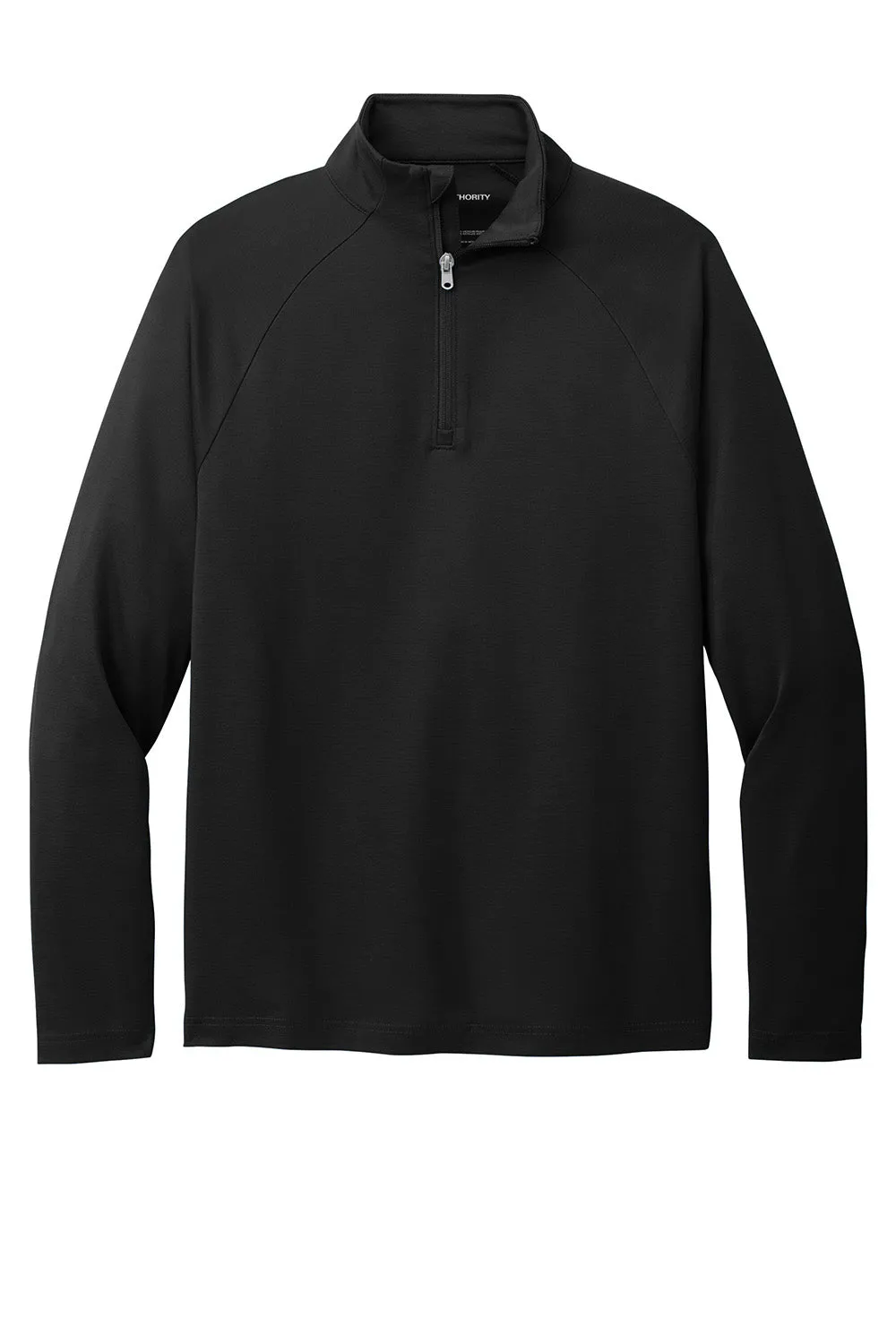Port Authority Mens C-FREE Cypress Snag Resistant 1/4 Zip Sweatshirt - Deep Black