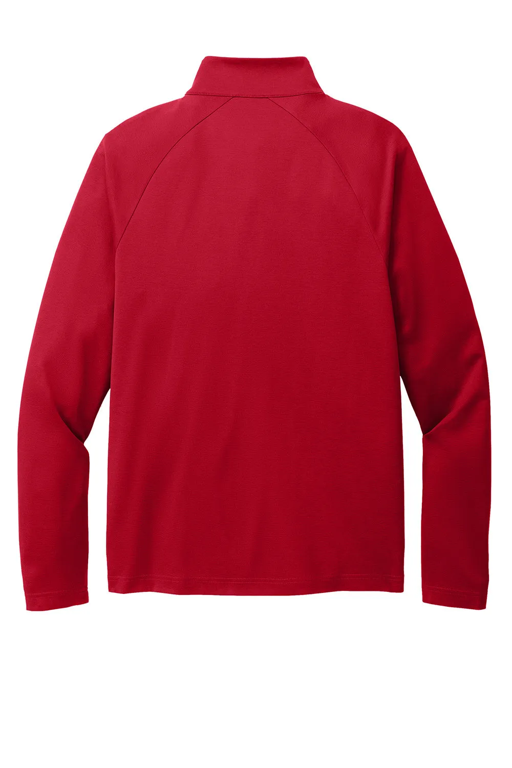 Port Authority Mens C-FREE Cypress Snag Resistant 1/4 Zip Sweatshirt - Rich Red