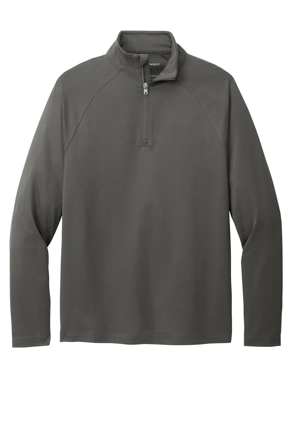 Port Authority Mens C-FREE Cypress Snag Resistant 1/4 Zip Sweatshirt - Steel Grey