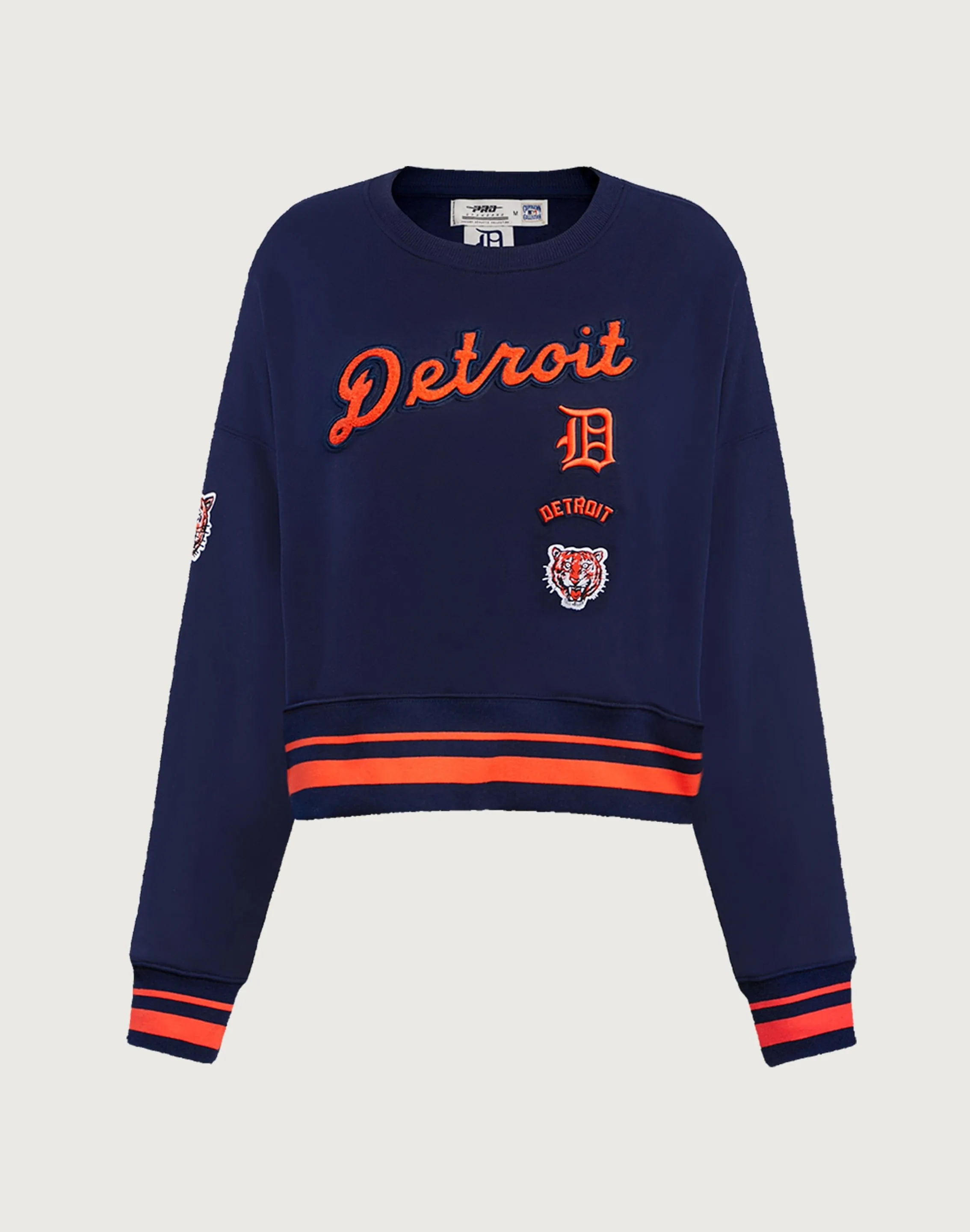 Pro Standard Detroit Tigers Retro Classic Rib Crewneck