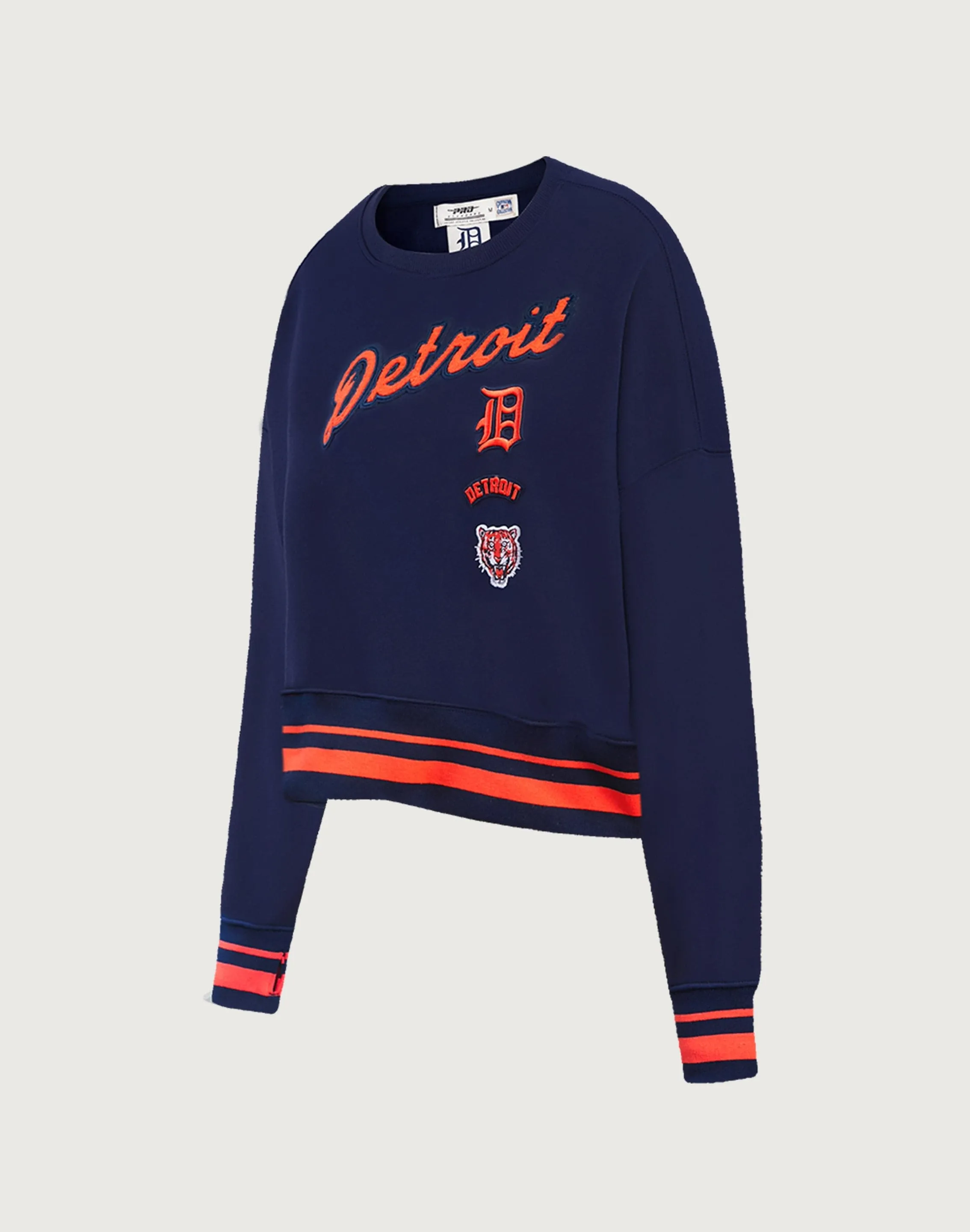 Pro Standard Detroit Tigers Retro Classic Rib Crewneck