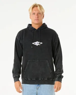 Raw Energy Hoodie in Black