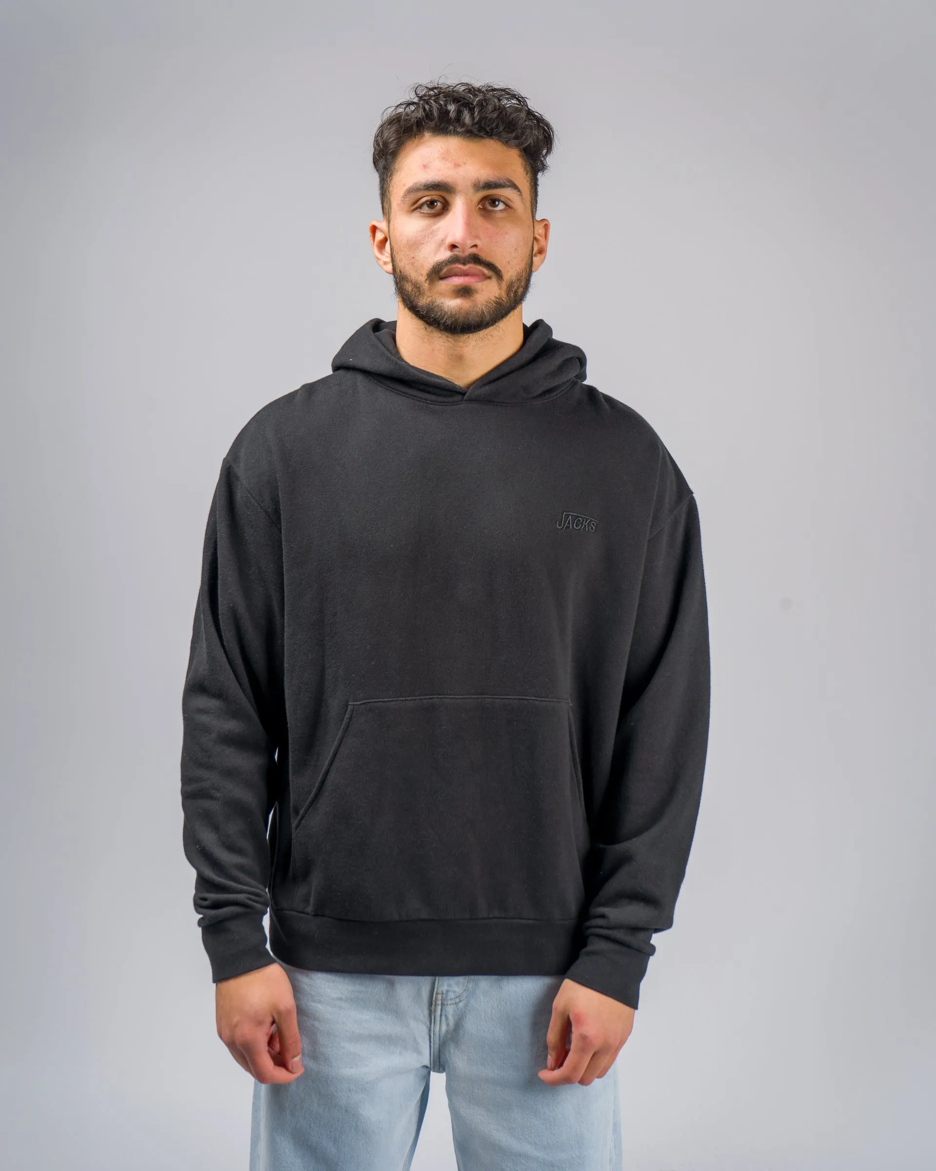Rebound Pullover Hoodie - Black