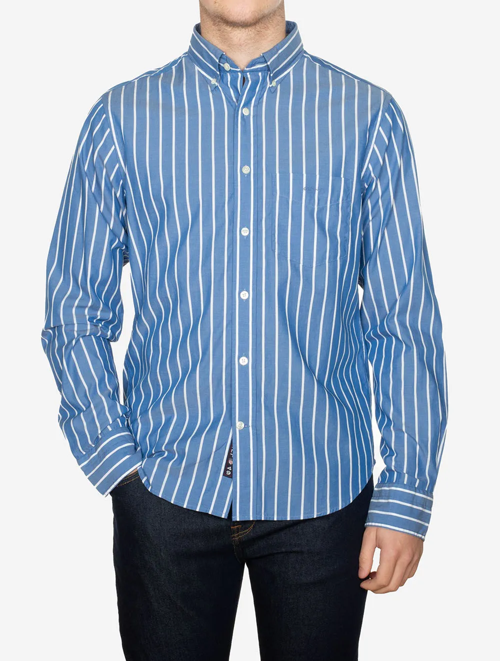 Regular Poolin Stripe Lapis Blue