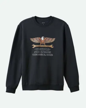 Repair Crewneck - Washed Black
