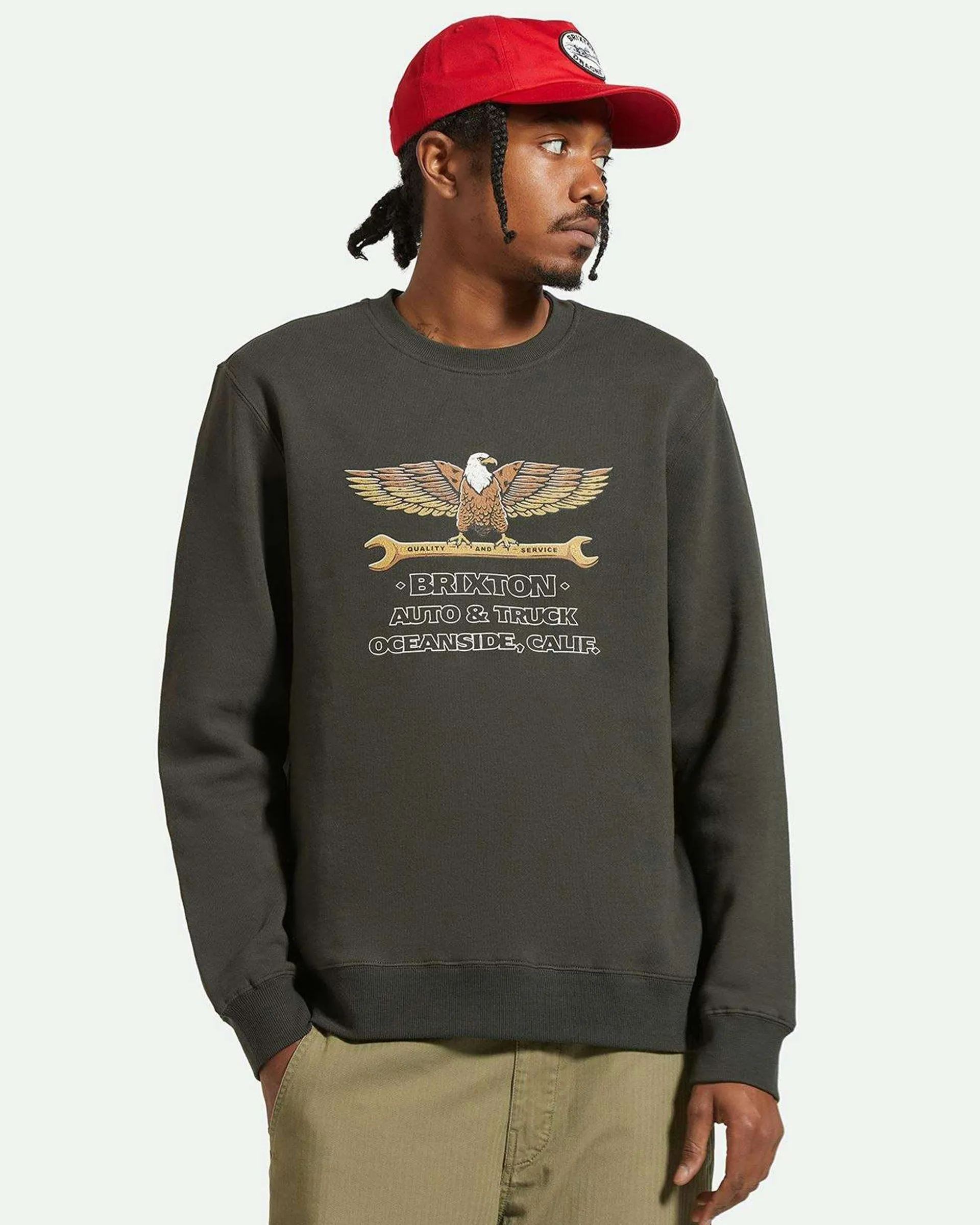Repair Crewneck - Washed Black