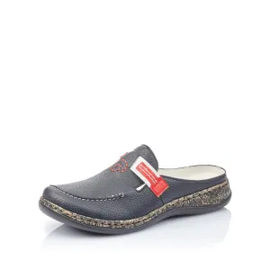 Rieker Shoes 46393-15 Navy/Rosso