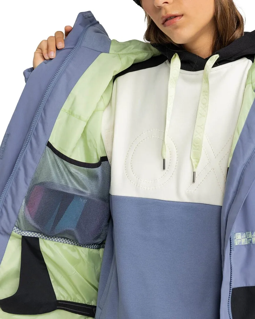 ROXY Highridge Hoodie Snow Jacket