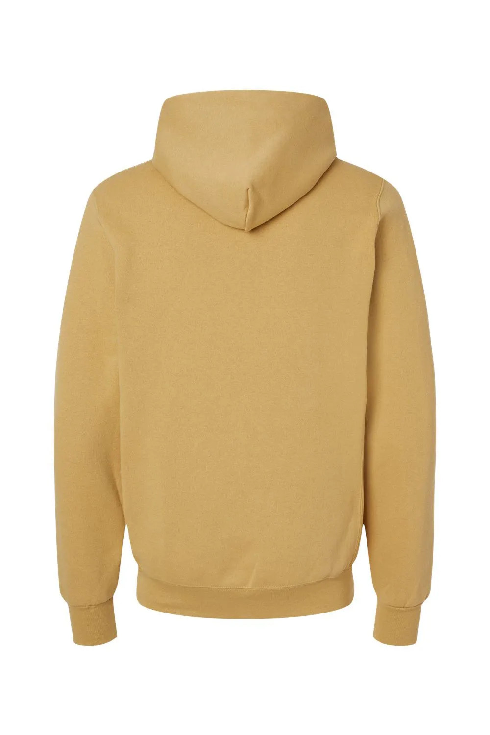 Russell Athletic Mens Dri-Power Moisture Wicking Hooded Sweatshirt Hoodie w/ Pouch Pocket - Almond