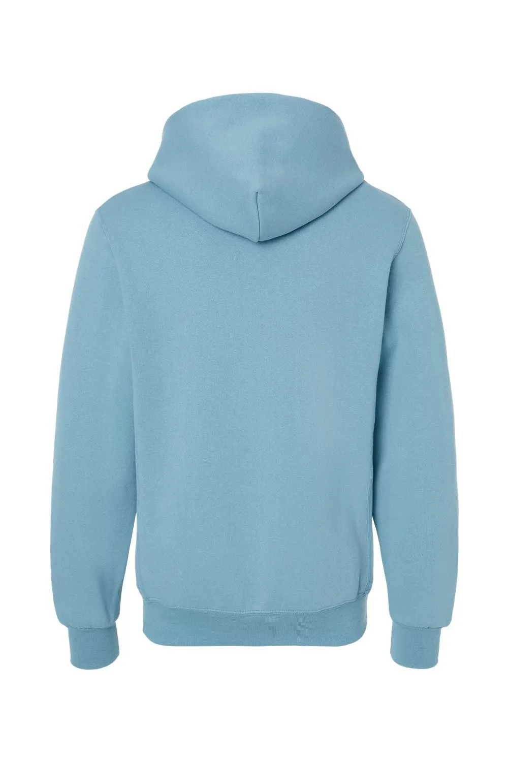Russell Athletic Mens Dri-Power Moisture Wicking Hooded Sweatshirt Hoodie w/ Pouch Pocket - Arctic Blue