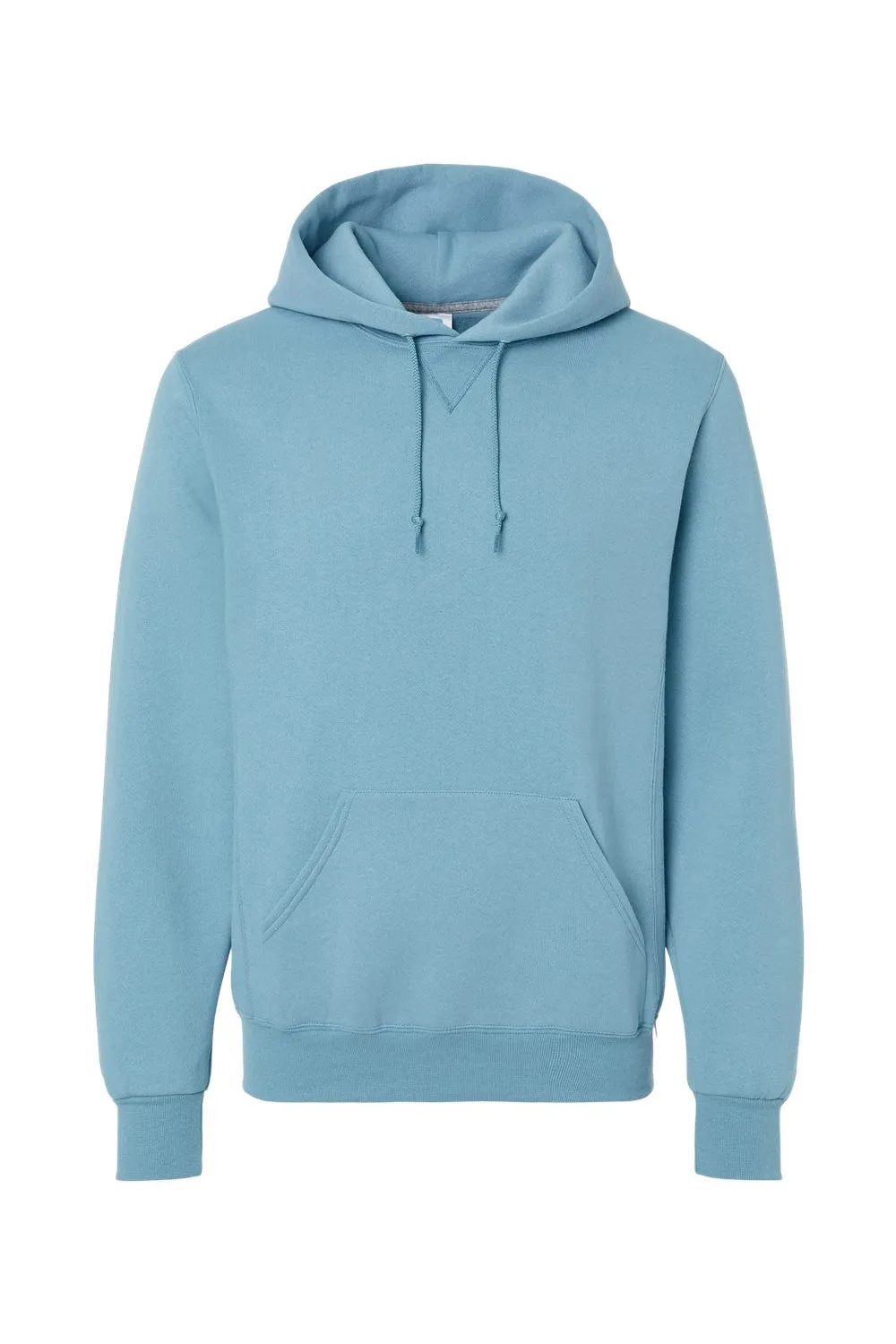Russell Athletic Mens Dri-Power Moisture Wicking Hooded Sweatshirt Hoodie w/ Pouch Pocket - Arctic Blue