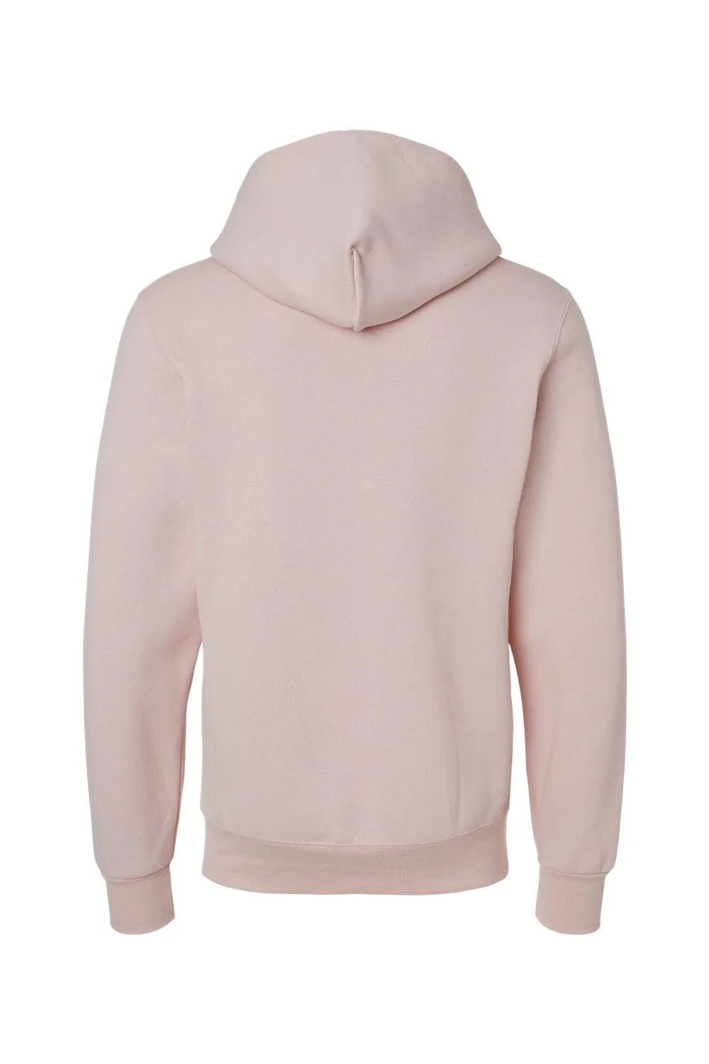 Russell Athletic Mens Dri-Power Moisture Wicking Hooded Sweatshirt Hoodie w/ Pouch Pocket - Blush Pink