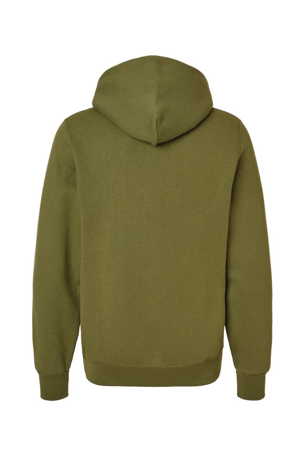 Russell Athletic Mens Dri-Power Moisture Wicking Hooded Sweatshirt Hoodie w/ Pouch Pocket - Moss Green