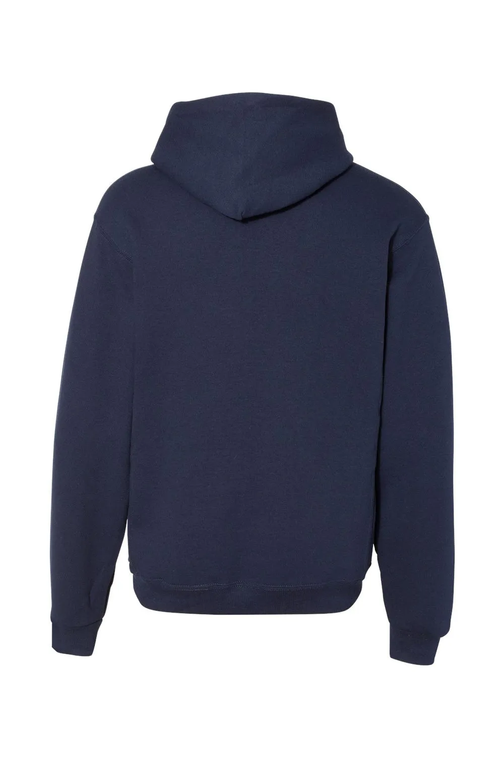 Russell Athletic Mens Dri-Power Moisture Wicking Hooded Sweatshirt Hoodie w/ Pouch Pocket - Navy Blue