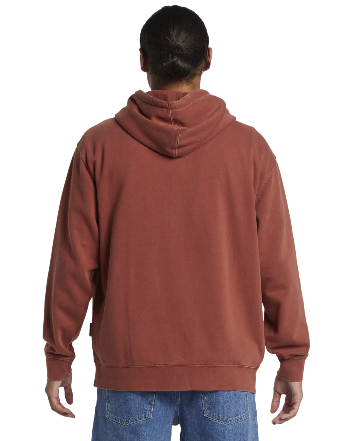 Salt Water Zip Hoodie in Henna
