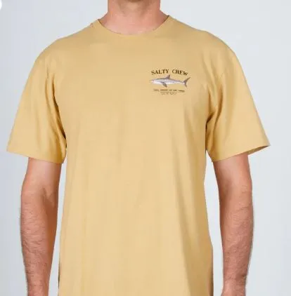 Salty Crew Bruce Premium SS Mens T Shirt - Camel
