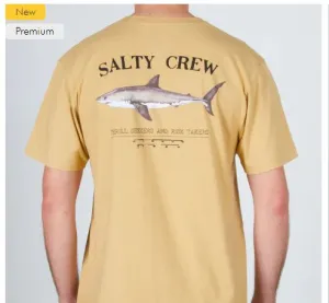 Salty Crew Bruce Premium SS Mens T Shirt - Camel