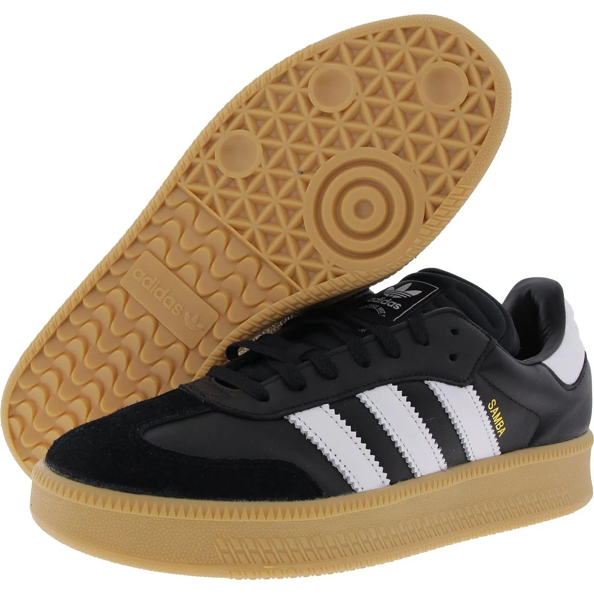 Samba XLG Mens Lace-Up Leather Casual And Fashion Sneakers