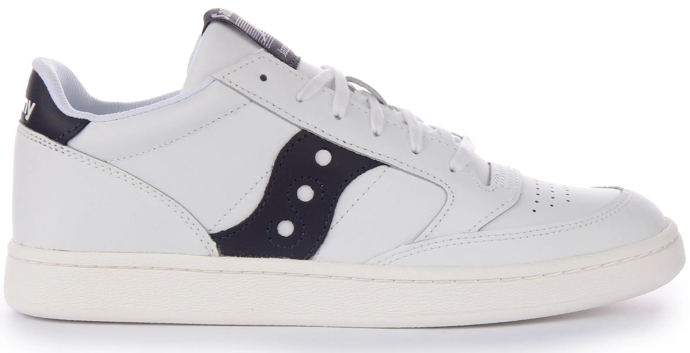 Saucony Jazz Court In White Navy Shoes Saucony