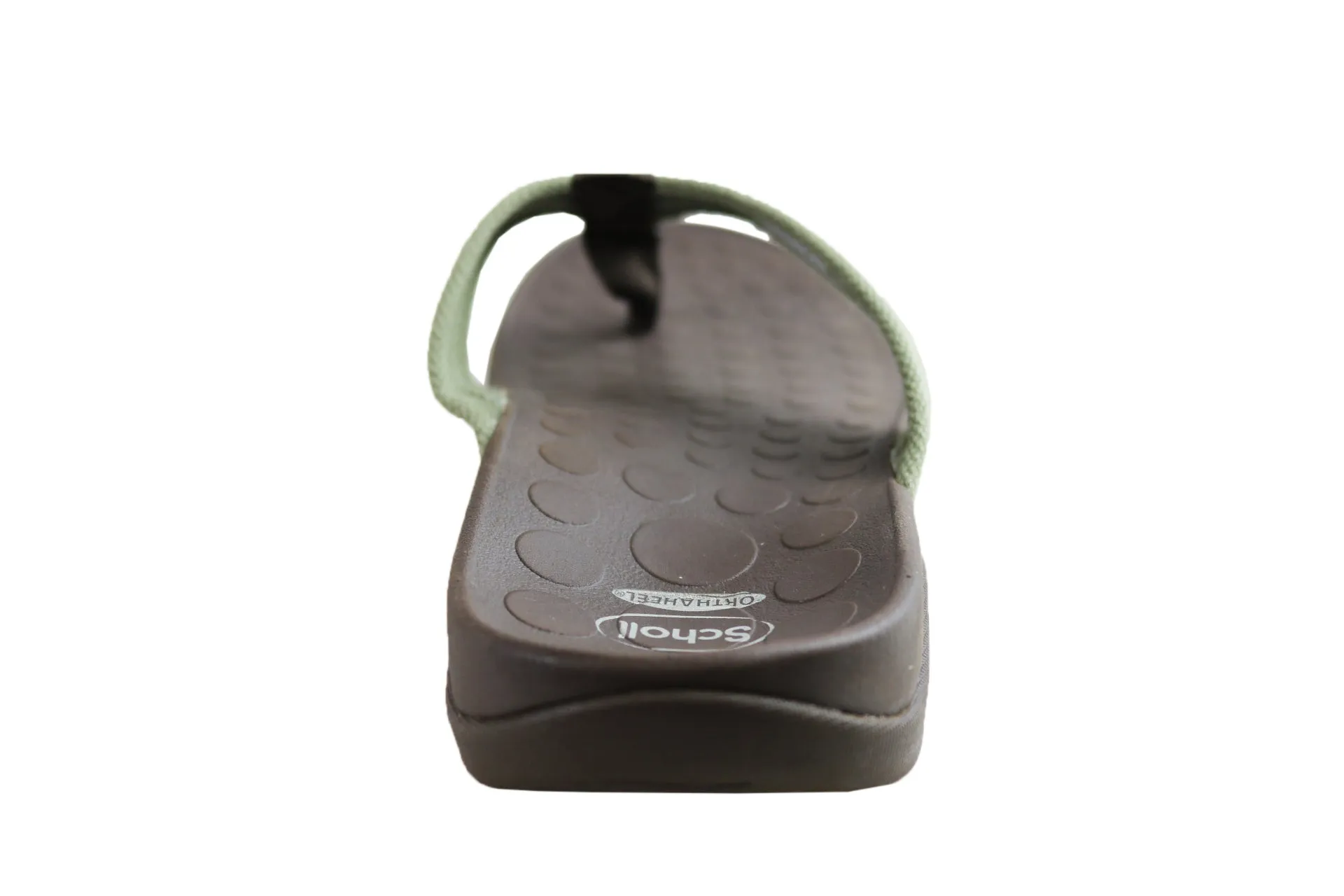 Scholl Orthaheel Whack Mens Supportive Comfortable Thongs Scholl Orthaheel Shoes