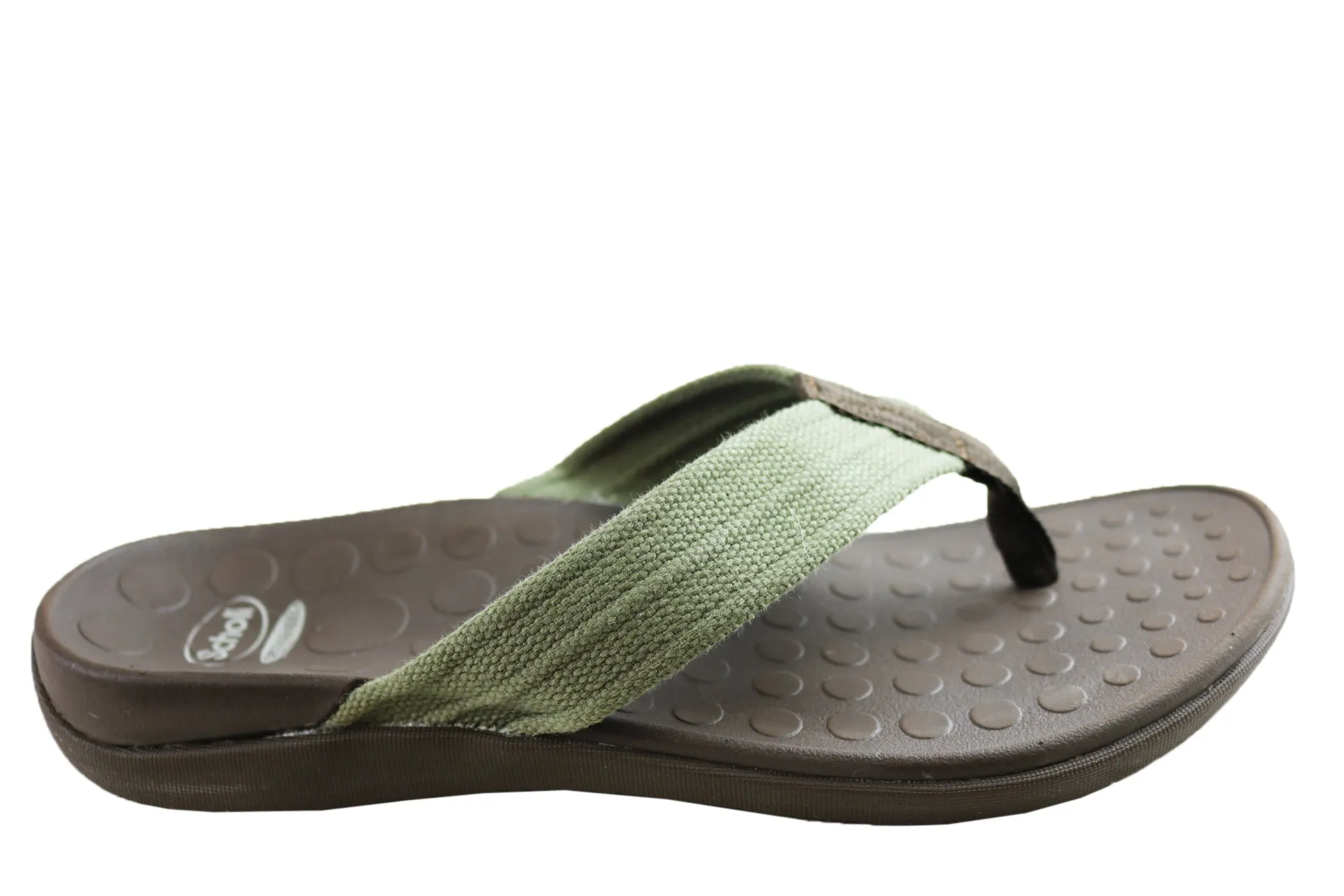 Scholl Orthaheel Whack Mens Supportive Comfortable Thongs Scholl Orthaheel Shoes
