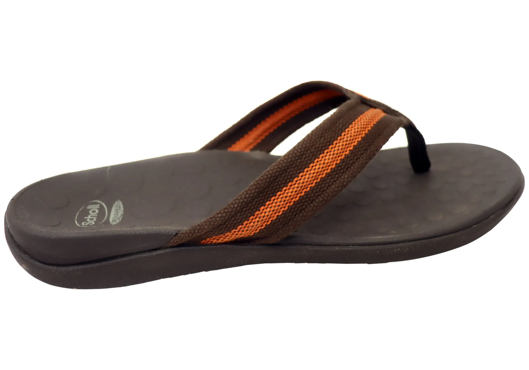 Scholl Orthaheel Whack Mens Supportive Comfortable Thongs Scholl Orthaheel Shoes