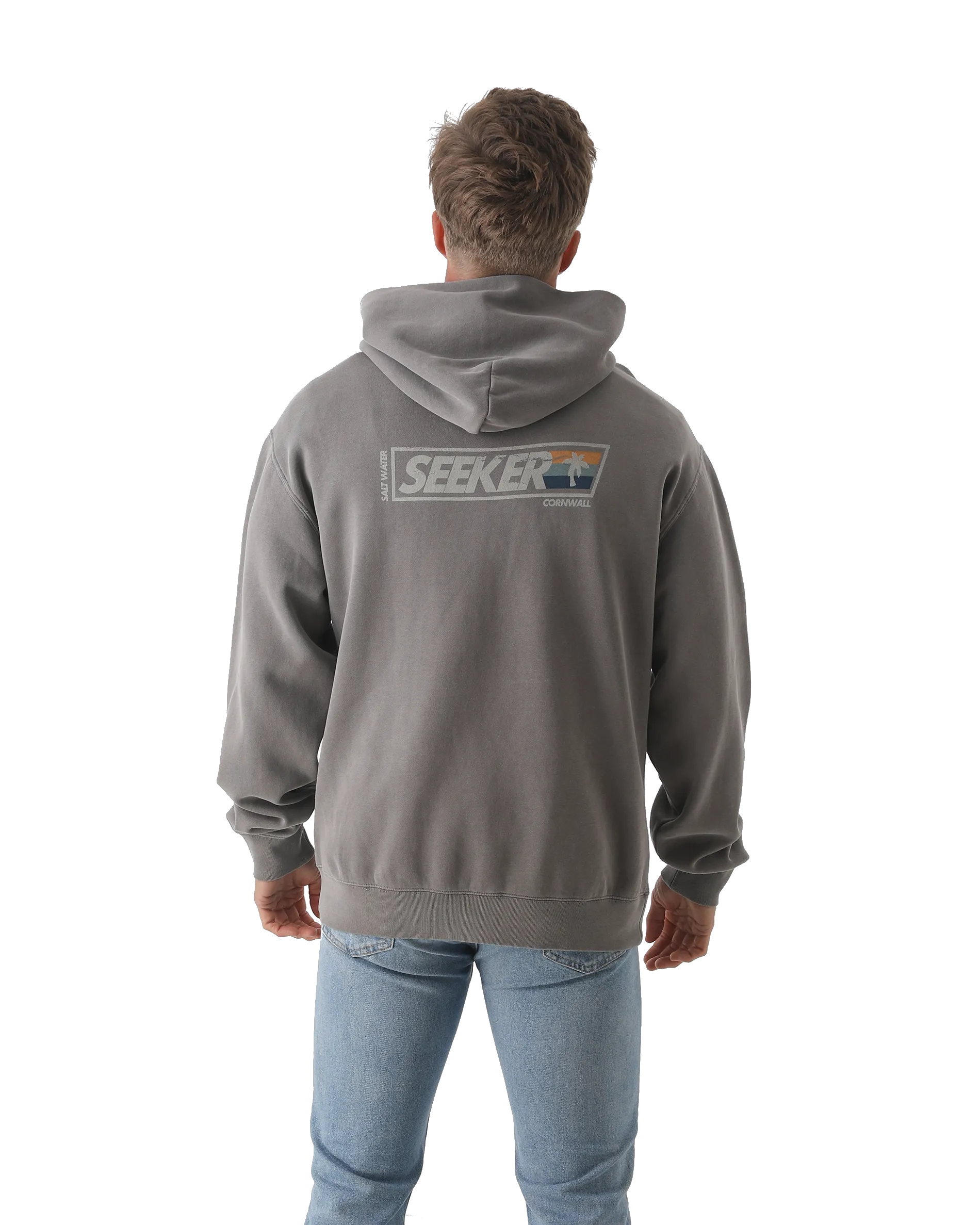 Seeker Hoodie in Faded Grey
