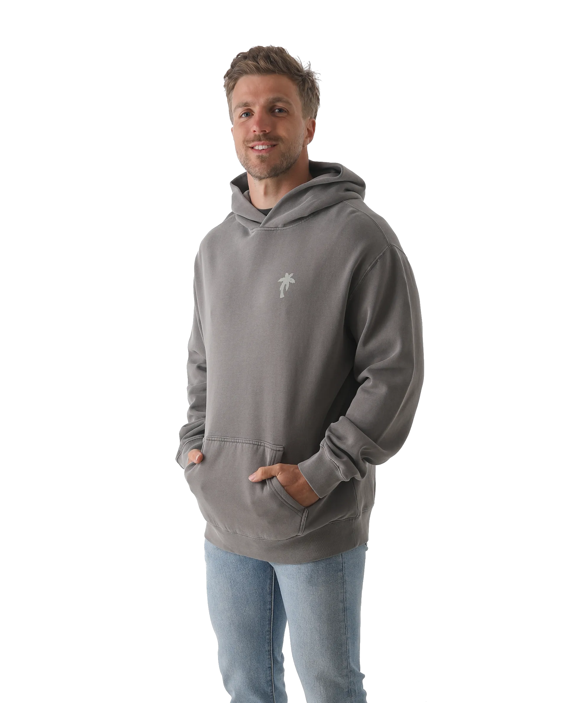Seeker Hoodie in Faded Grey