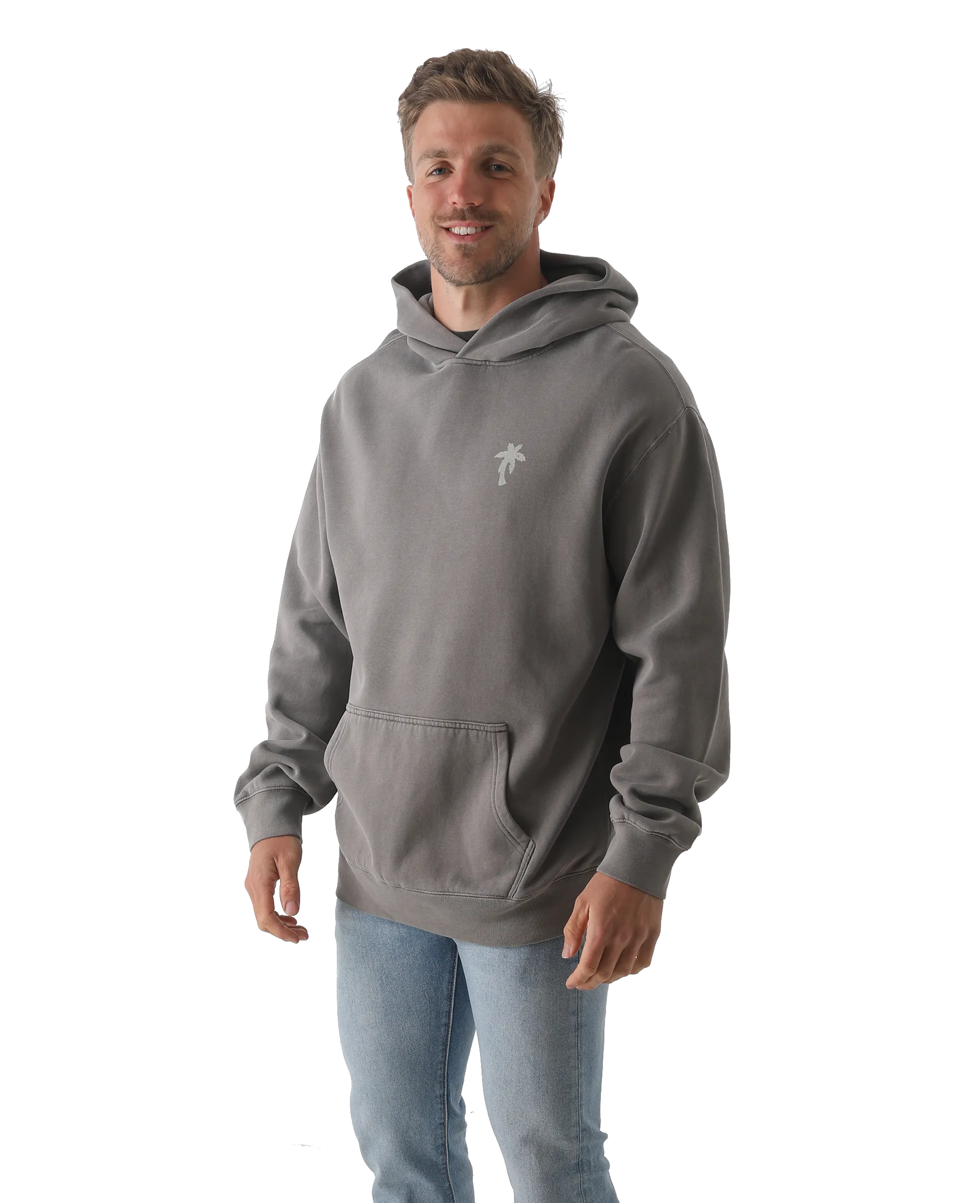 Seeker Hoodie in Faded Grey