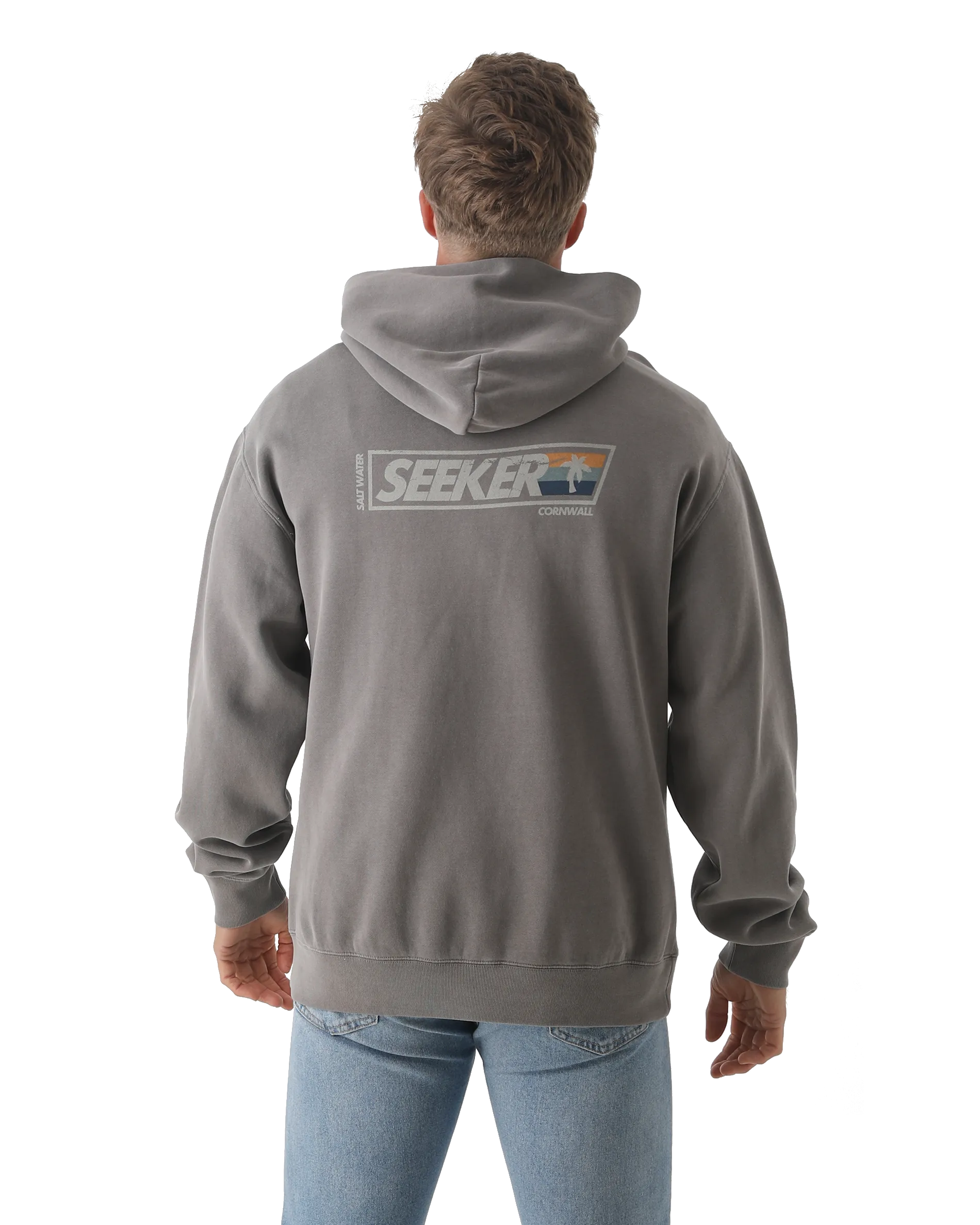 Seeker Hoodie in Faded Grey