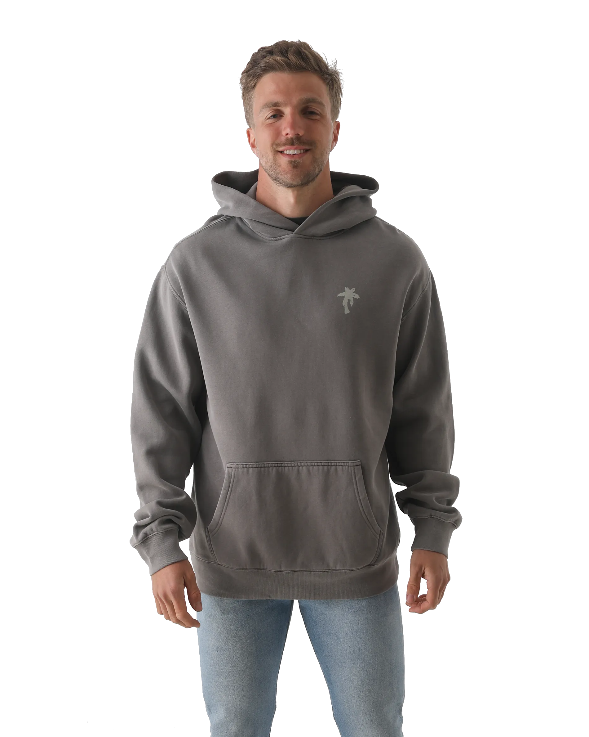 Seeker Hoodie in Faded Grey