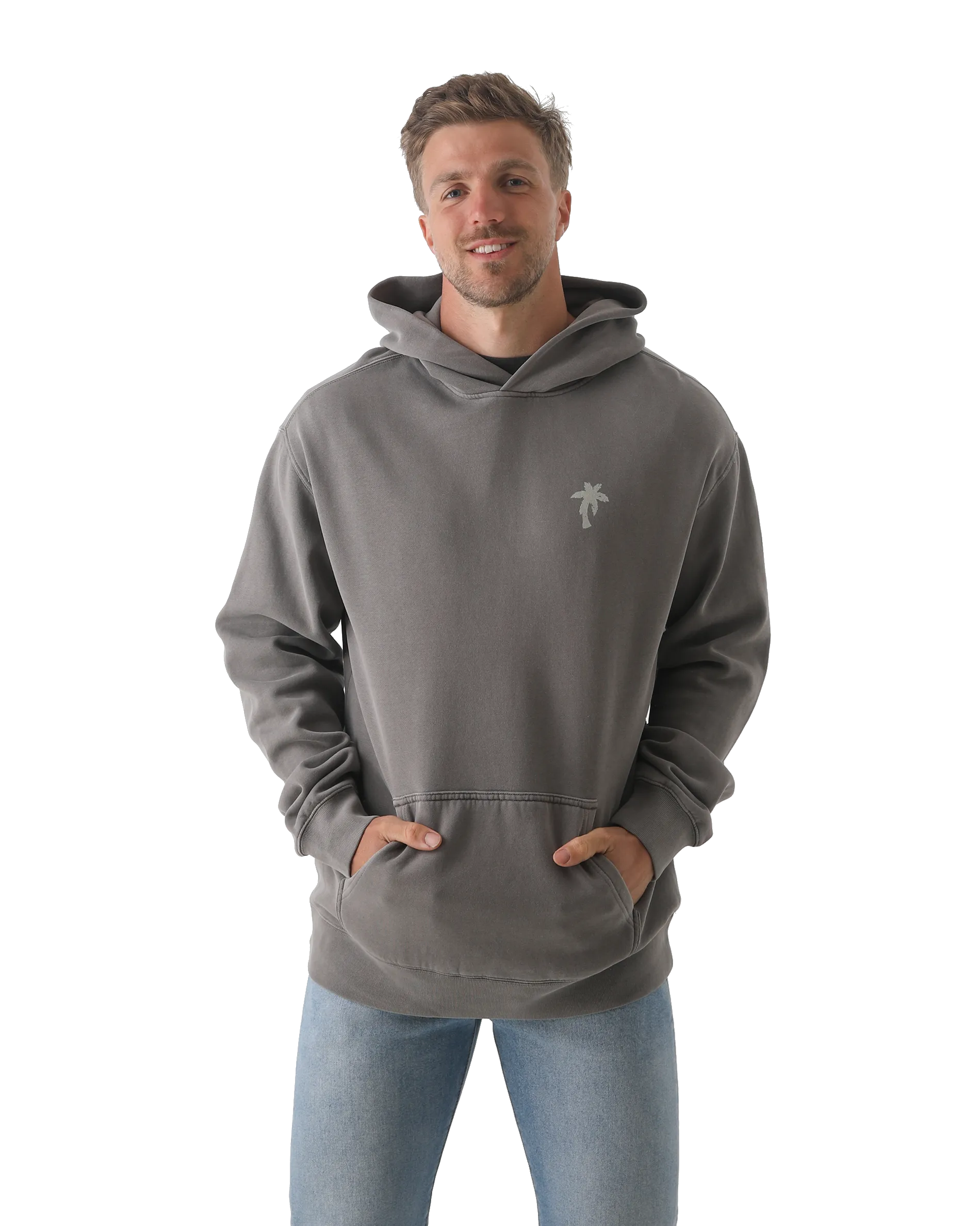 Seeker Hoodie in Faded Grey