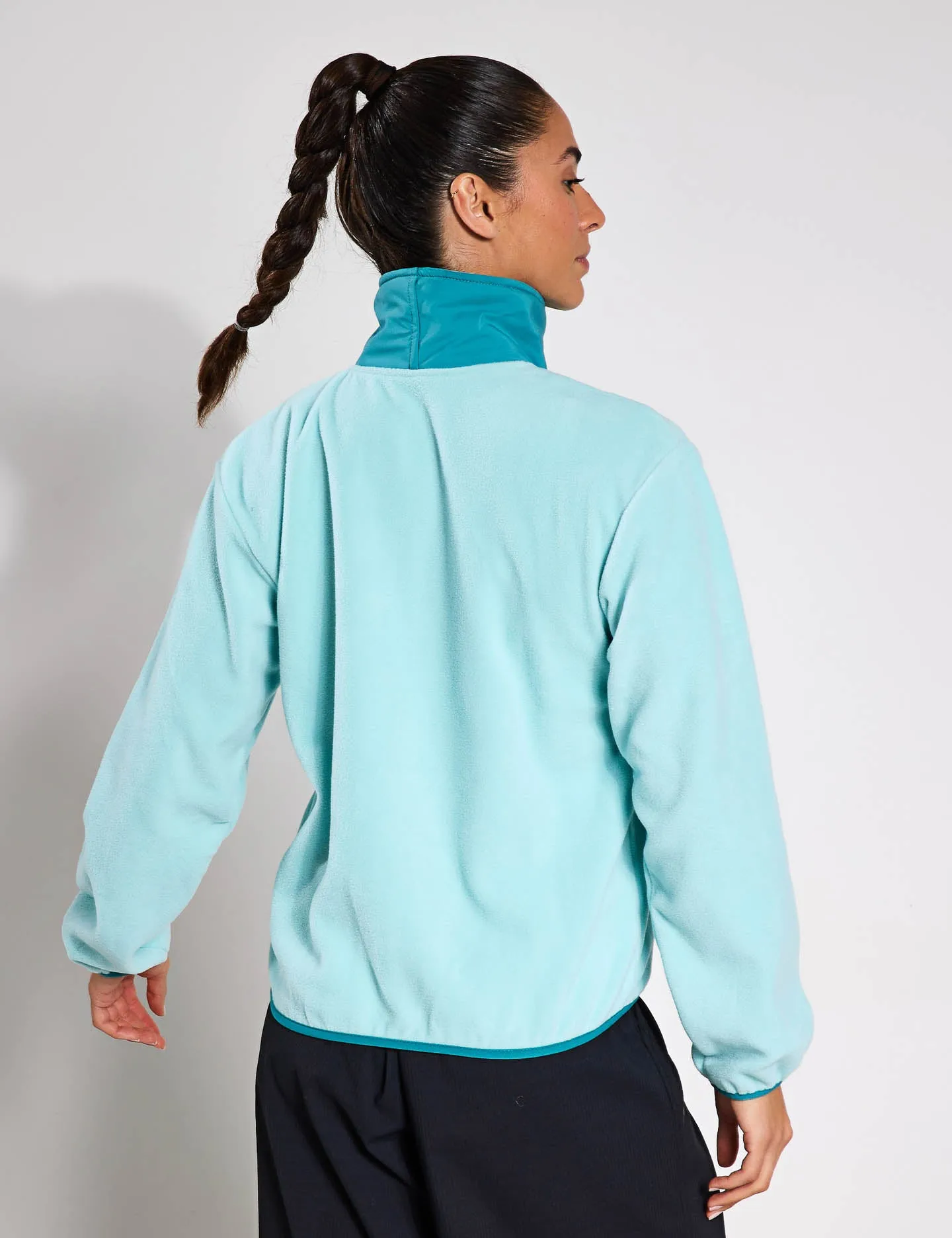Sequoia Grove 1/2 Zip Fleece - Spray/Teal