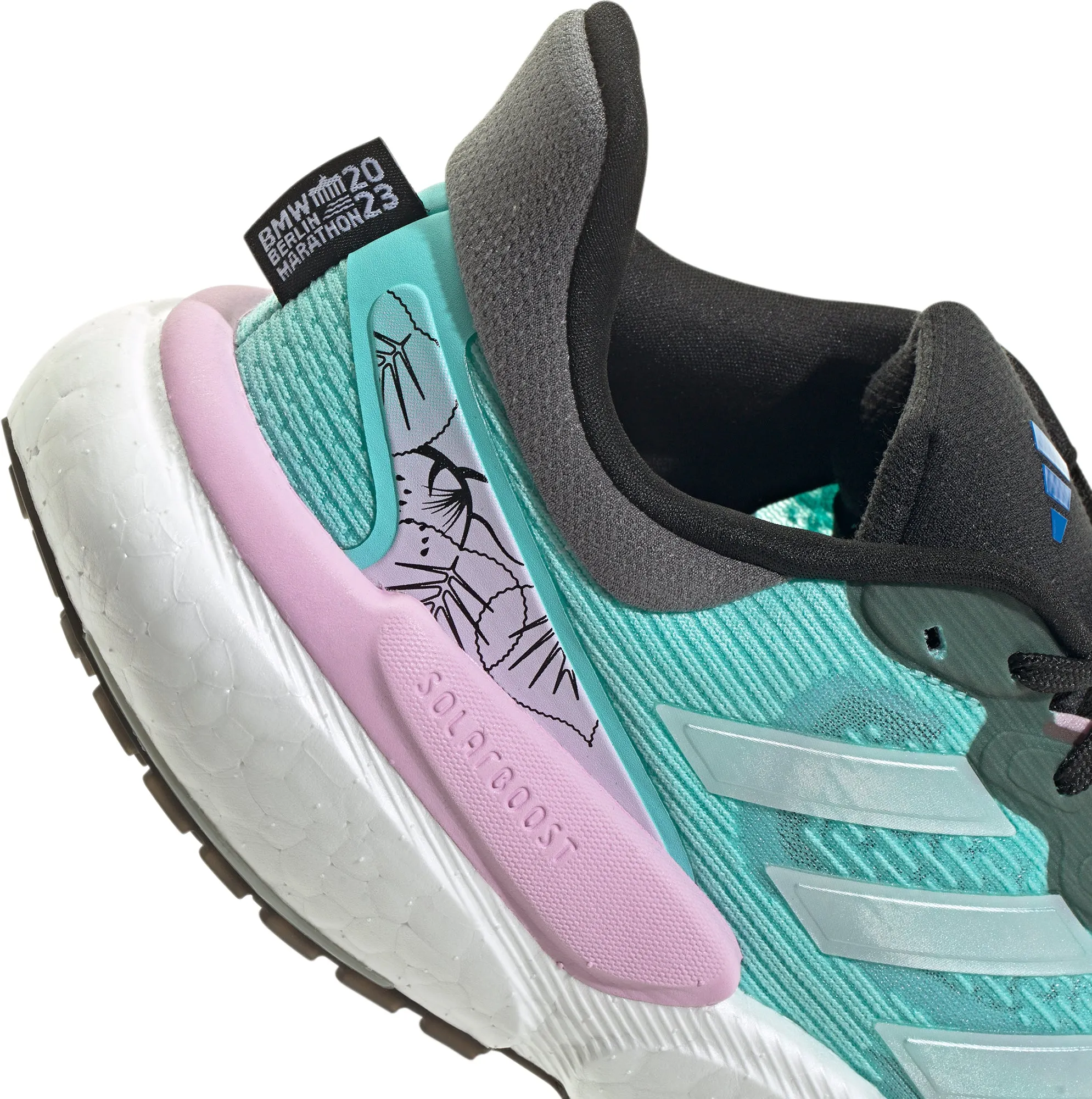 Shoes Adidas  Women adidas Solar Boost 5 Womens Running Shoes - Blue