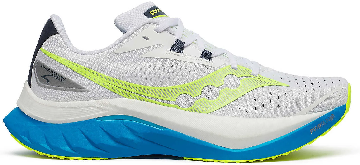 Shoes Saucony Saucony Endorphin Speed 4 Mens Running Shoes - White