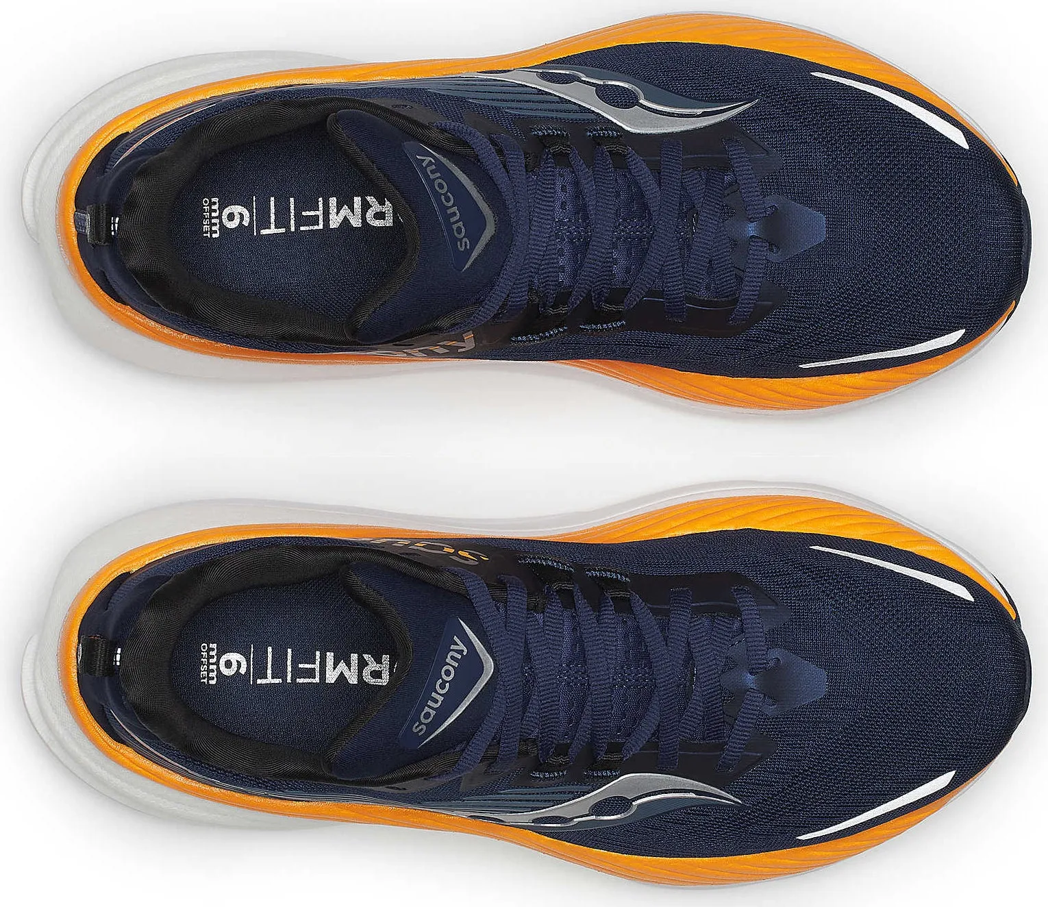 Shoes Saucony Saucony Hurricane 24 Mens Running Shoes - Navy