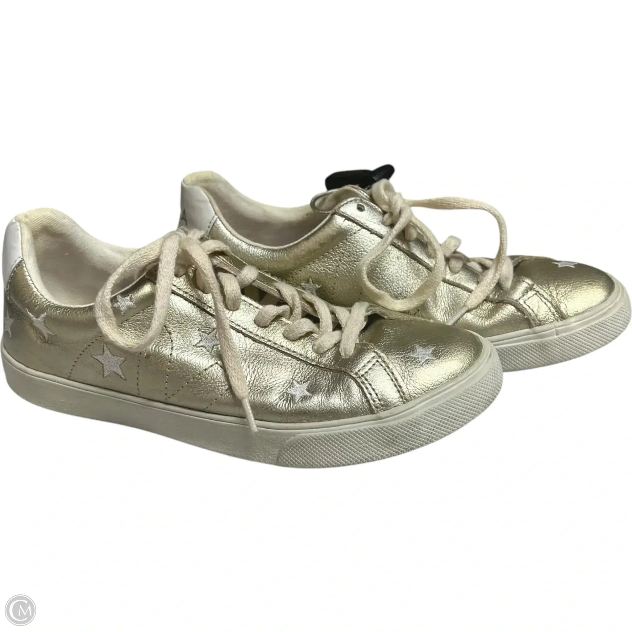 Shoes Sneakers By Cma In Gold, Size: 7